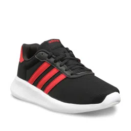 Adidas Men's LITE RACER 3.0 Black Running Shoes image 2