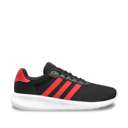 Adidas Men's LITE RACER 3.0 Black Running Shoes image 1