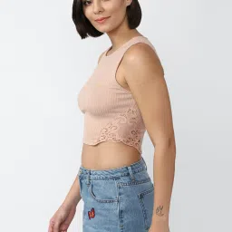 Forever 21 Pink Crop Top image 3