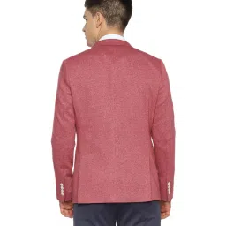 Louis Philippe Sport Red Textured Blazer image 2