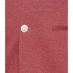 Louis Philippe Sport Red Textured Blazer image 4