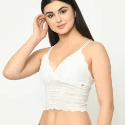 Da Intimo White Non Wired Non Padded Bralette image 3