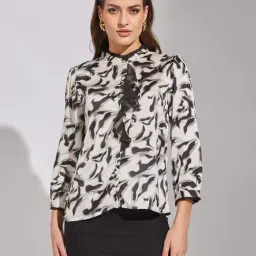 Latin Quarters Black Polyester Regular Fit Top-picture-43