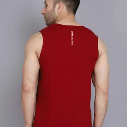 Slowloris Men Pack of 2 Printed Bio-Wash Gym Vest image 3