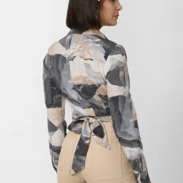 Forever 21 Multicolor Printed Top image 2