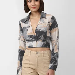 Forever 21 Multicolor Printed Top image 1