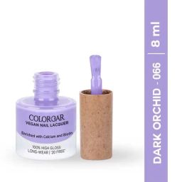 Colorbar Vegan Nail Lacquer Dark Orchid - 066 - 8 ml-picture-26