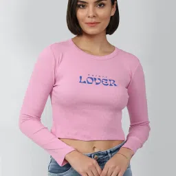 Forever 21 Pink Printed Top image 1