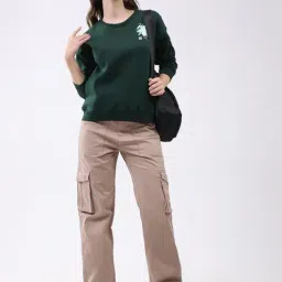 Rock.it Green Printed Sweatshirt image 5