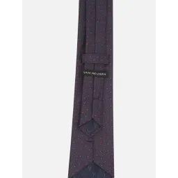 Van Heusen Navy Embroidered Formal Tie image 4