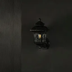 Whispering Homes Olivier Outdoor Wall Light Up - Black-picture-21