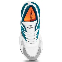 Duke Men's White Running Shoes image 4