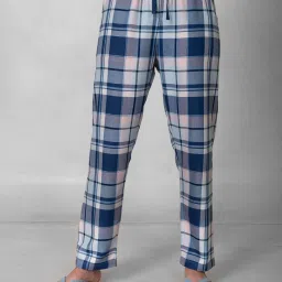 The Calm Collective Blue & White Checks Pyjamas image 1