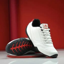 OFF LIMITS Men's Off-White, Red & Black Sneakers-picture-42