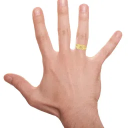 PC Jeweller Billie 18k Gold Ring for Men image 2