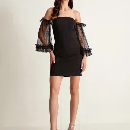 Cover Story Black Shift Dress image 1
