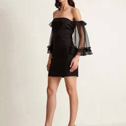 Cover Story Black Shift Dress image 3