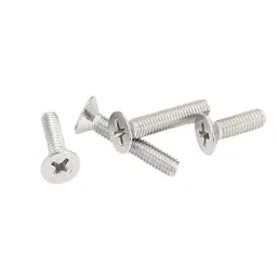 GENERIC Full Thread CSK Phillips Head Screw M3x6 mm Carbon Steel (Pack of 75 Pcs) image 3