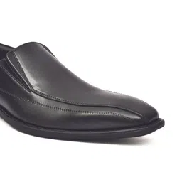 Scott Haiell Men Square Toe Leather Slip-On Formal Shoes image 3