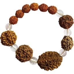 Divine souvenirs Unisex Rudraksha Beaded Bracelet-picture-35