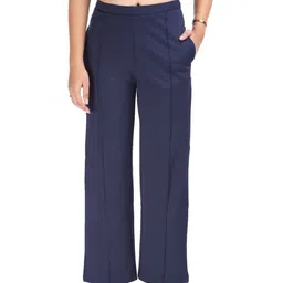 E-MAX Women Relaxed Easy Wash Trousers-image-44