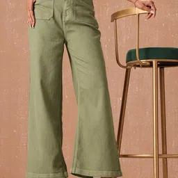all about you Women Wide Leg High-Rise Stretchable Jeans-picture-26