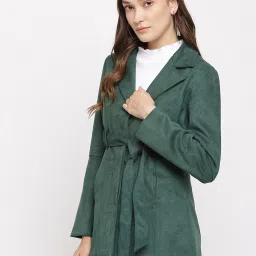 Latin Quarters Green Trench Coat image 3