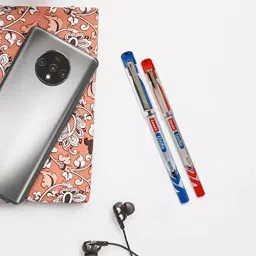 Luxor Uniflow Black & Blue Ball Pen, 9000027714 (Set of 40) image 5