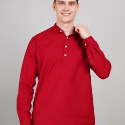 Le Mec Mandarin Collar Long Sleeves Short Kurta-picture-42