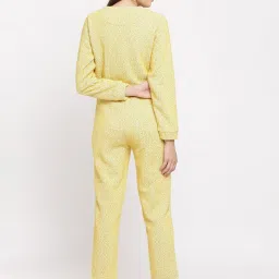 Latin Quarters Yellow Full Length Sweatshirt With Pants image 2