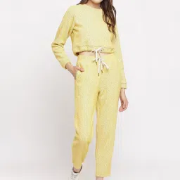 Latin Quarters Yellow Full Length Sweatshirt With Pants image 1