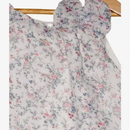 Kiddopanti Kids White Printed Top image 3