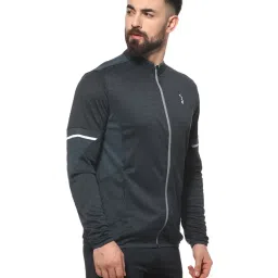 Campus Sutra Grey Regular Fit Jacket image 3