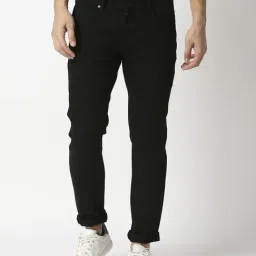 Dragon Hill Jet Black Slim Fit Jeans-image-43