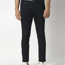 Dragon Hill Navy Blue Slim Fit Jeans-picture-19
