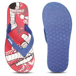 Disney by Bata Kids Blue & Red Flip Flops image 4