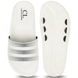 Carlton London Men's Off White Slides image 4