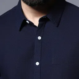 High Star Navy Relaxed Fit Shirt image 4