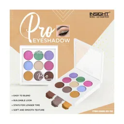 Insight Cosmetics Pro Eyeshadow Palette ES-110-C - 13 gm image 3