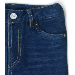 MiArcus Boys Navy Cotton Regular Fit Jeans image 4