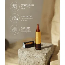 SoulTree Ayurvedic Kajal - Copper Tint - 3 gm | Organic Kajal image 3