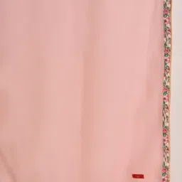 W Pink Printed Dupatta image 4