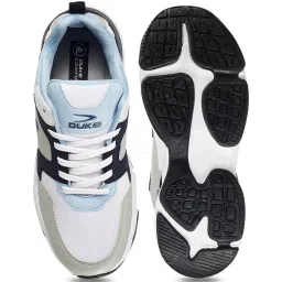 Duke Men's White Running Shoes image 4