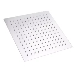 Clinton Ultra Slim 6x6 inch Square Stainless Steel Silver Wall Mounted Overhead Shower 304.8 mm (12 Inch) Arm (Set of 2)-picture-40