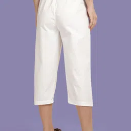 ETC Pure Cotton Relaxed-Fit Three-Fourth Length Lounge Pants image 2