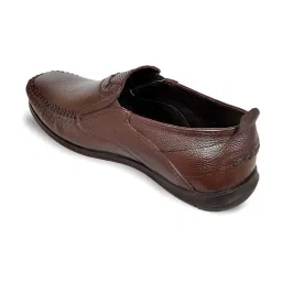 Allen Cooper Men's Brown Casual Slip-Ons image 5