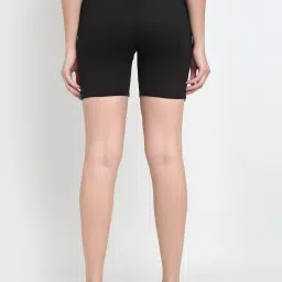 Gracit Black & Grey Cotton Sports Shorts - Pack Of 3 image 3