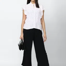 Van Heusen Black Mid Rise Palazzos image 4