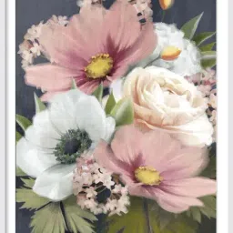 ARTE'VENUE Spring Harmony Flora Pink & White Paper Wall Arts - Set of 2 (13 X 16 inch Each) image 4