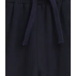 lil tomatoes Li'l Tomatoes Kids Navy Solid Trackpants image 3